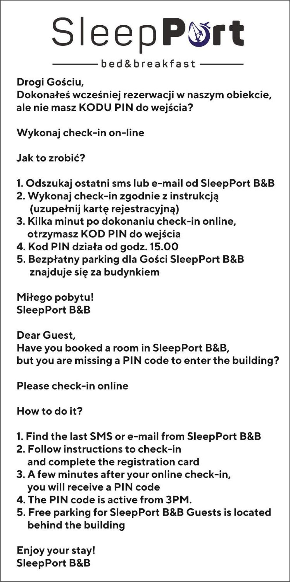 Sleep Port B&B - Bezplatny Parking Gdańsk Exteriör bild